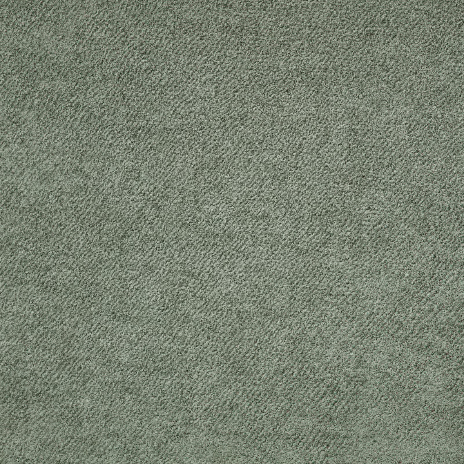 Muted sage-green fabric with a softly mottled, cloudy low-sheen surface