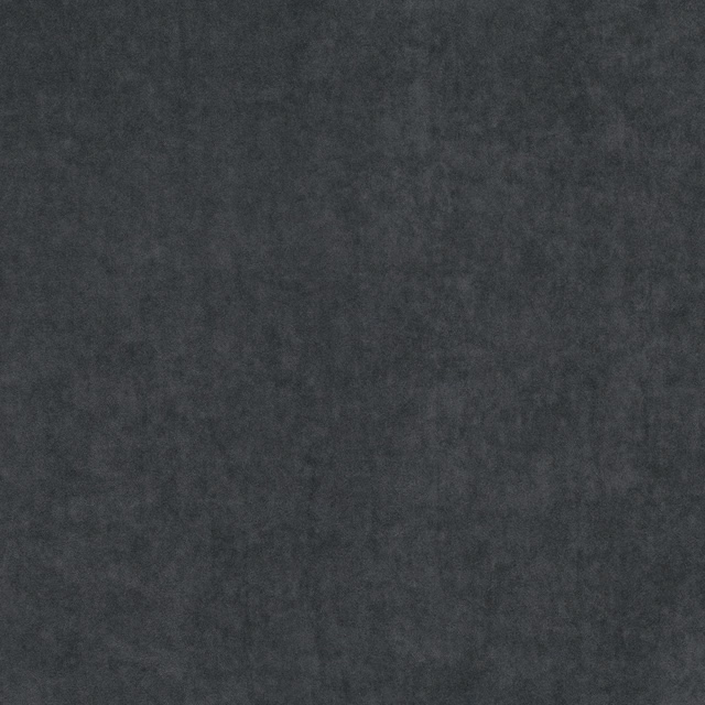 Deep slate charcoal fabric with a softly mottled, plush-looking surface