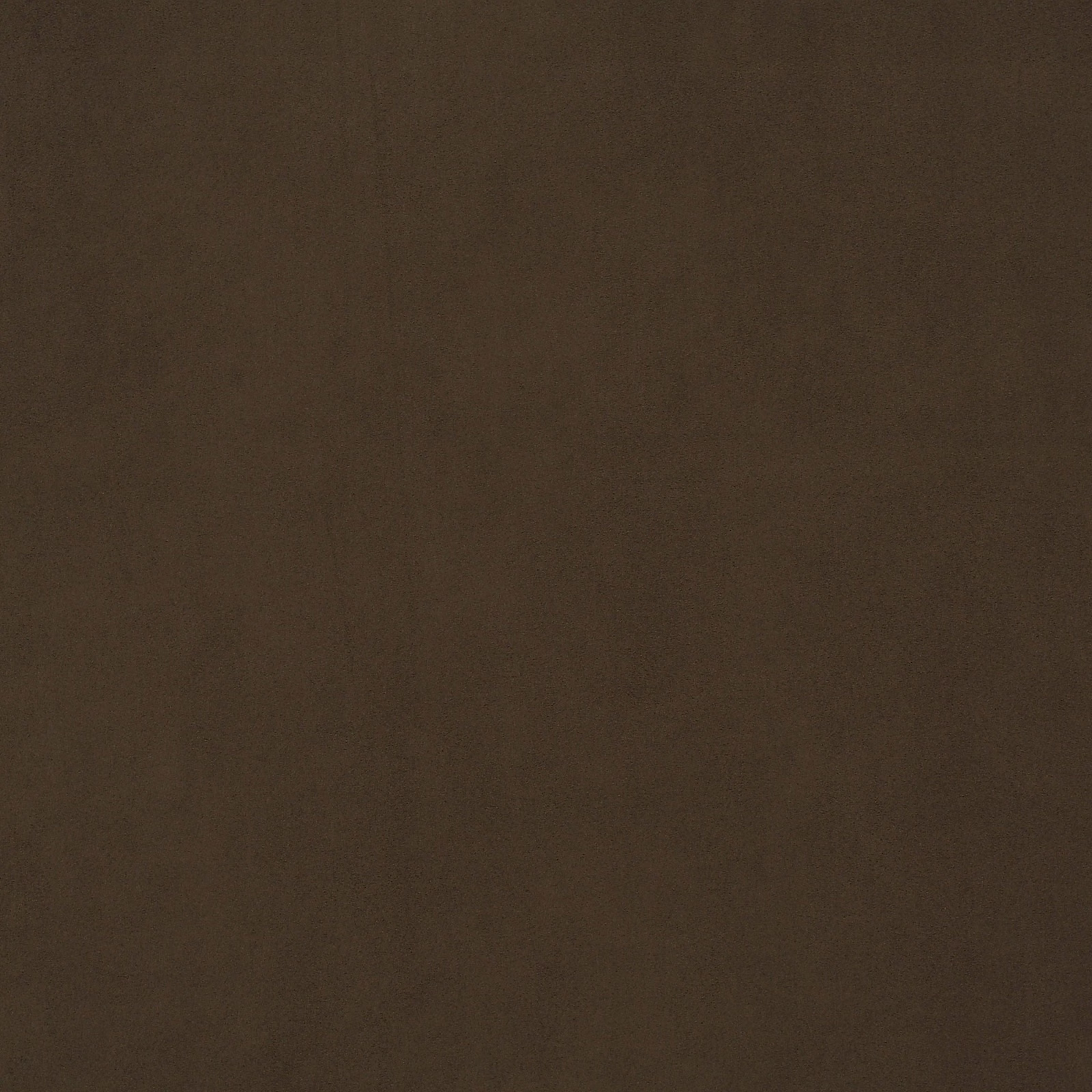 Deep brown-charcoal plain suede fabric with a softly brushed, low-sheen surface