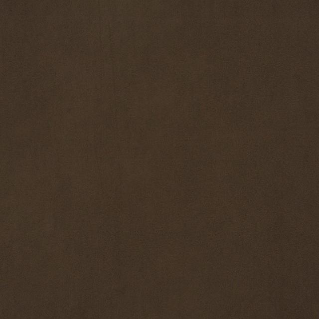 Deep brown-charcoal plain suede fabric with a softly brushed, low-sheen surface