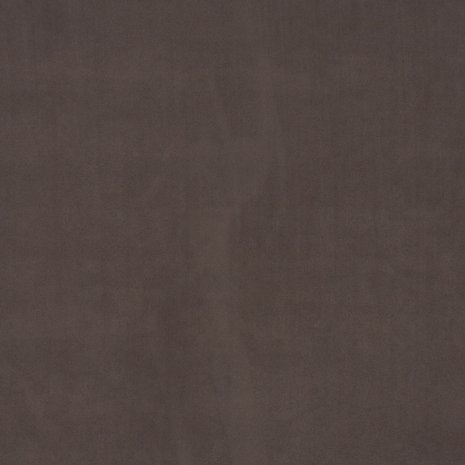 Deep taupe-brown plain suede-like fabric with subtle vertical nap shading
