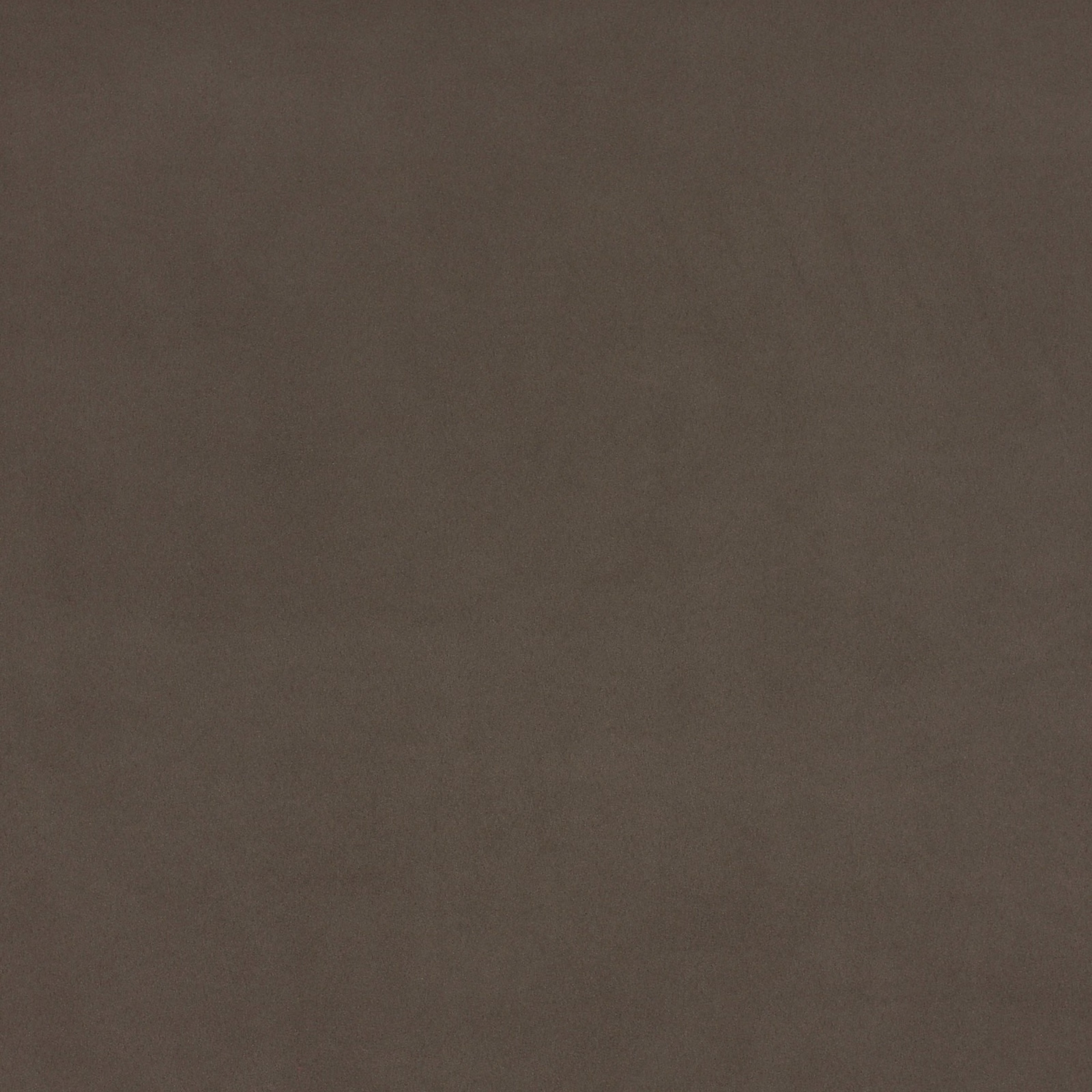 Deep taupe-brown plain suede-look fabric with a softly mottled low-sheen nap