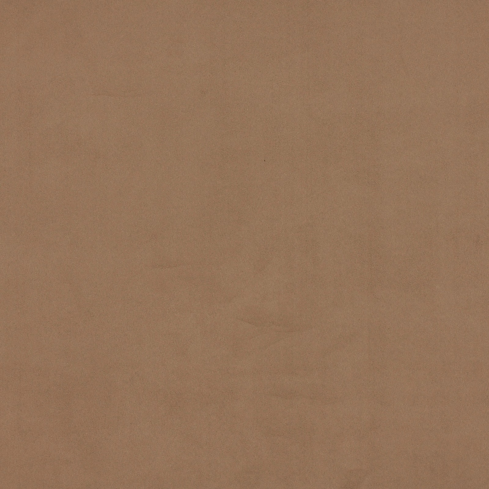 Warm Havana brown suede-like fabric with a softly brushed plain surface