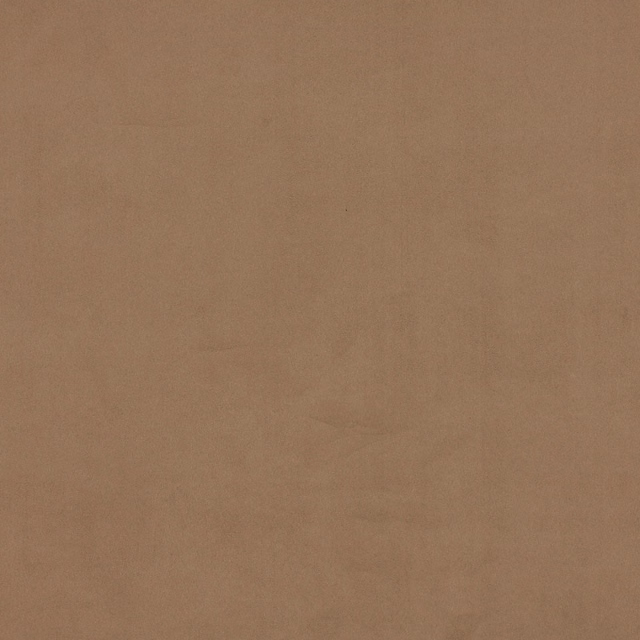 Warm Havana brown suede-like fabric with a softly brushed plain surface