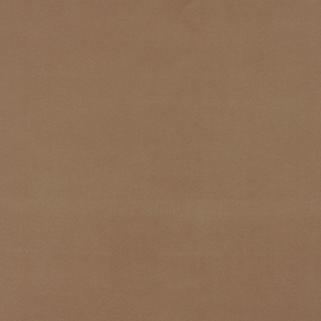 Close-up of warm taupe-brown Dakota Suede with a softly brushed, plain surface.