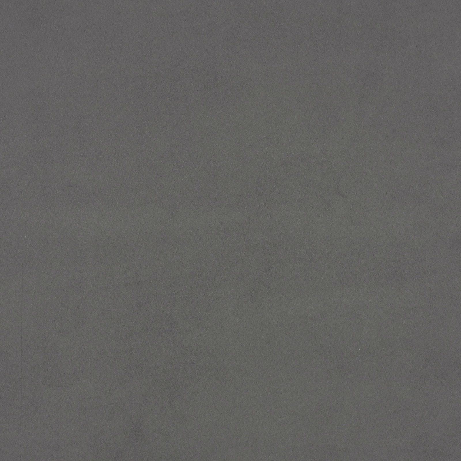 Close-up of cool steel-grey suede fabric with subtle mottled nap