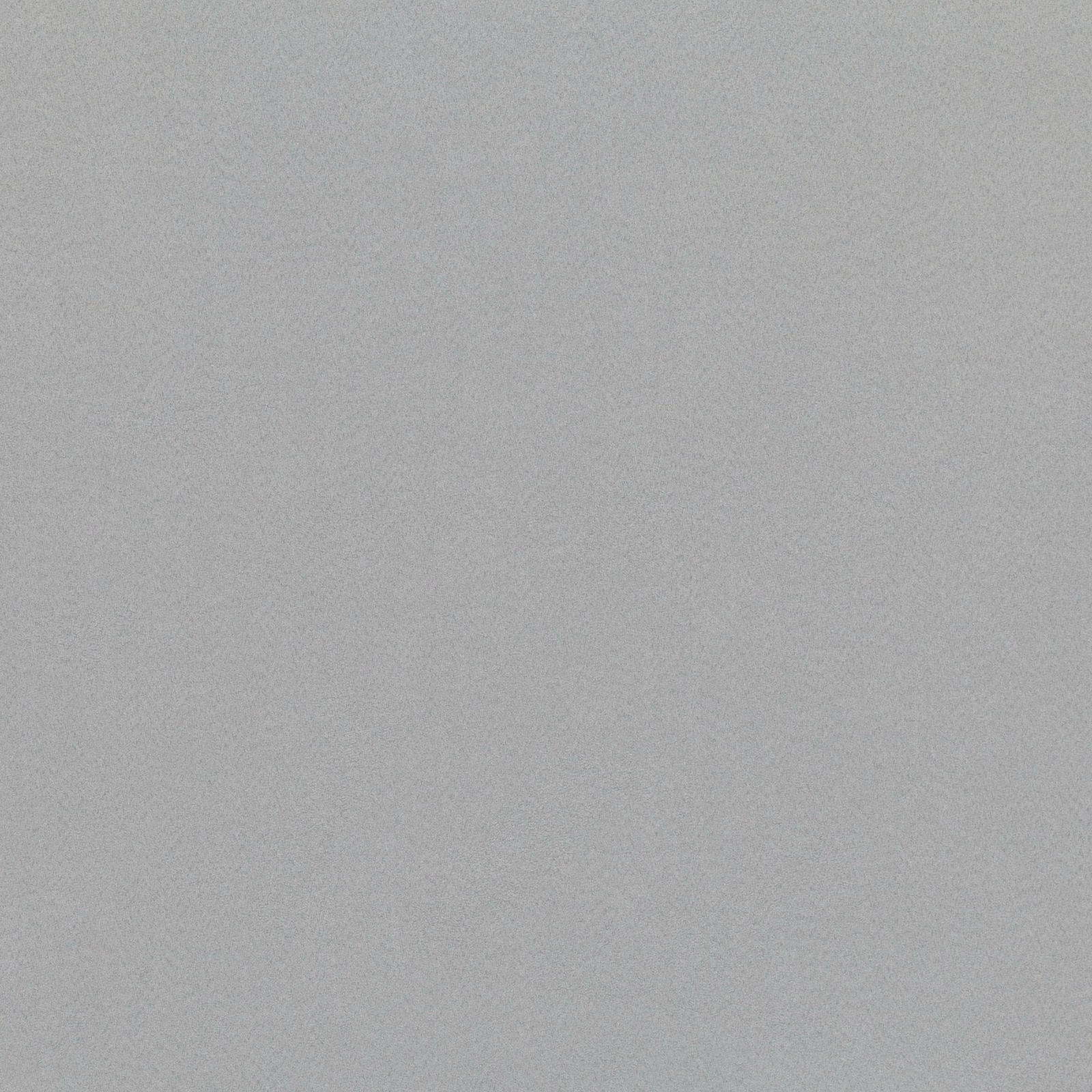 Close-up of plain aluminium-grey fabric with a fine, softly mottled suede-like surface