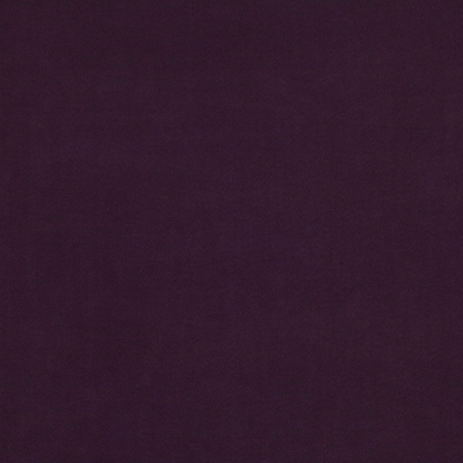 Deep blackcurrant purple fabric with a fine, softly brushed suede-like surface