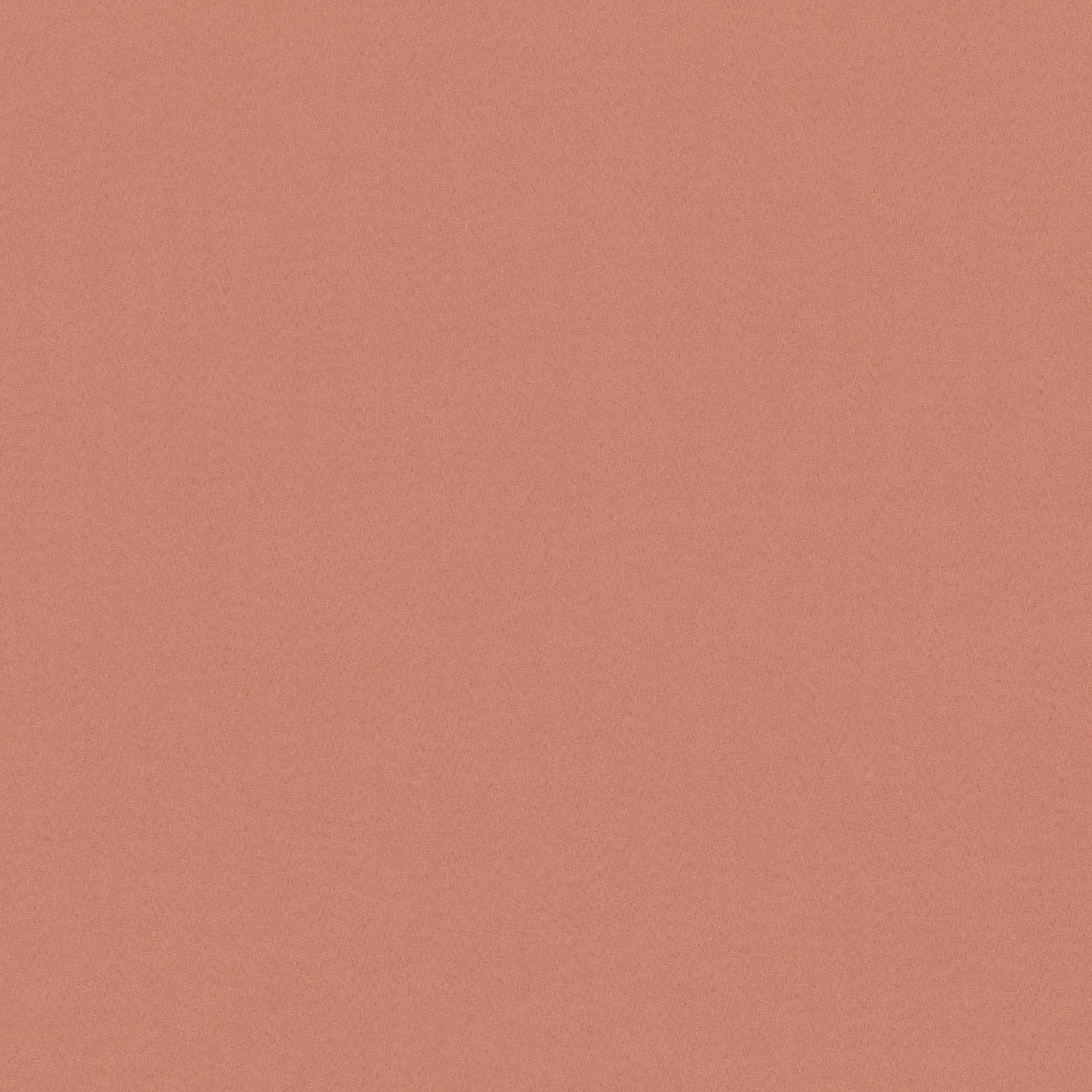 Close-up of warm rust terracotta suede with a fine, softly mottled nap