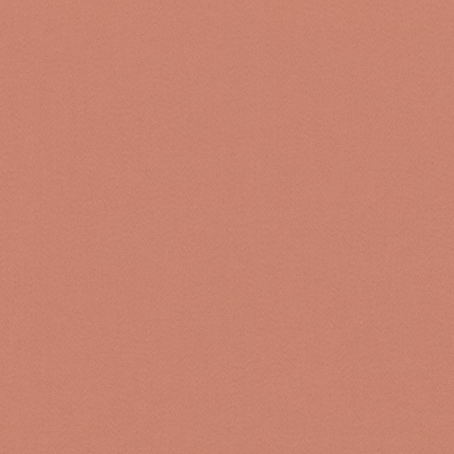 Close-up of warm rust terracotta suede with a fine, softly mottled nap