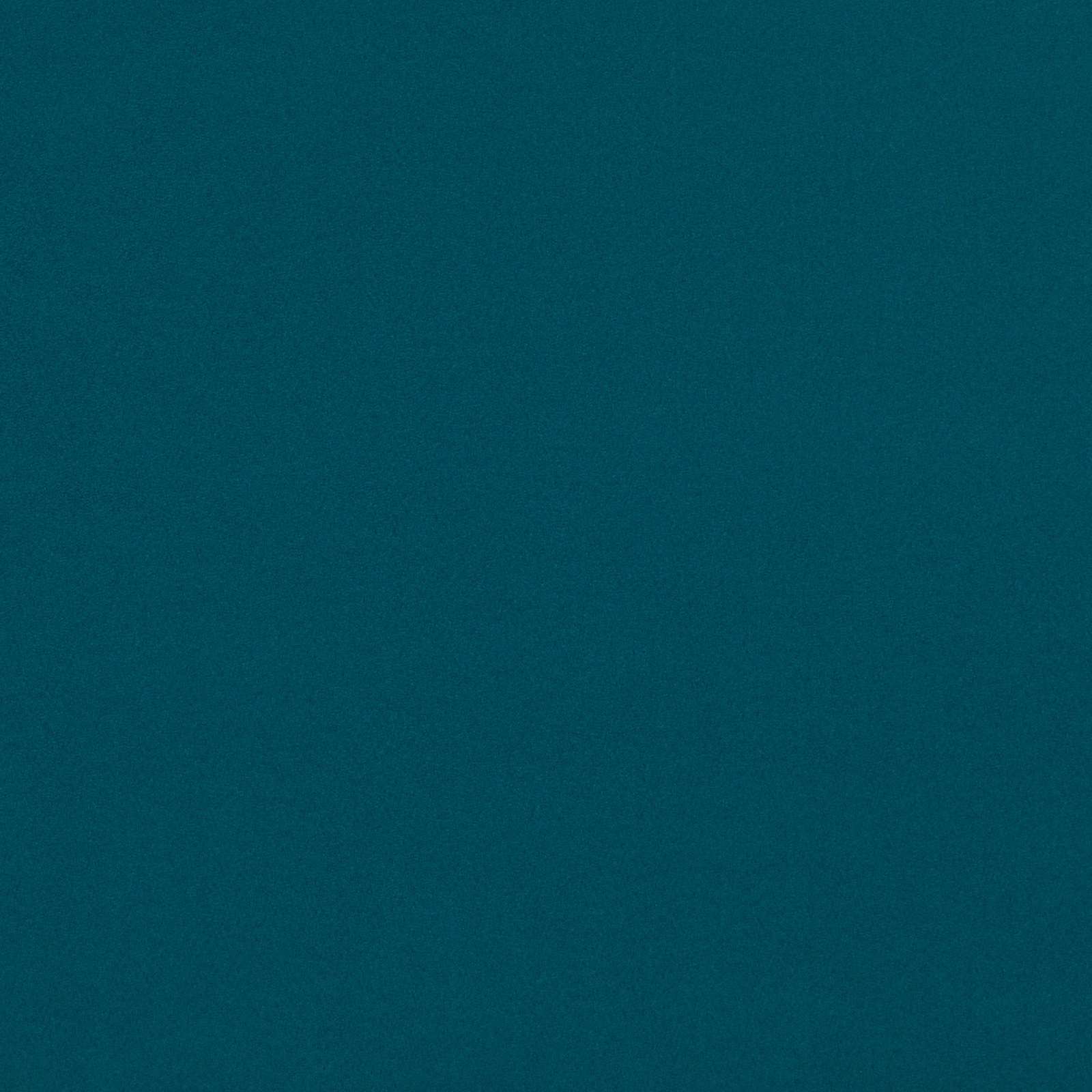 Deep teal plain fabric with a soft, matte suede-like surface and subtle nap