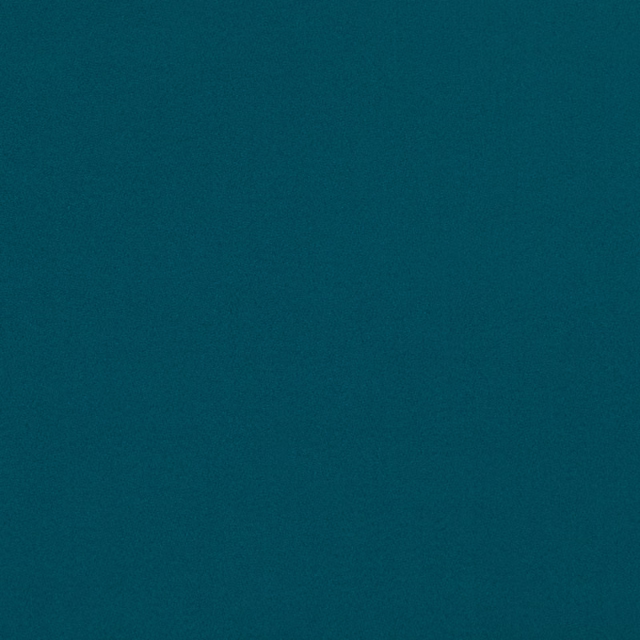 Deep teal plain fabric with a soft, matte suede-like surface and subtle nap