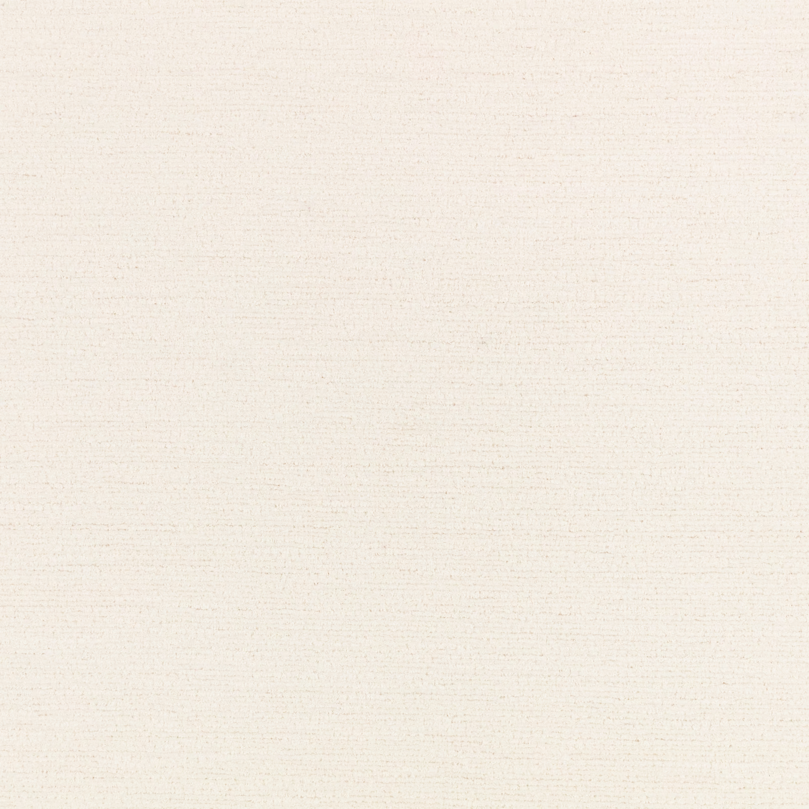 Warm white woven swatch showing fine horizontal texture and softly mottled surface