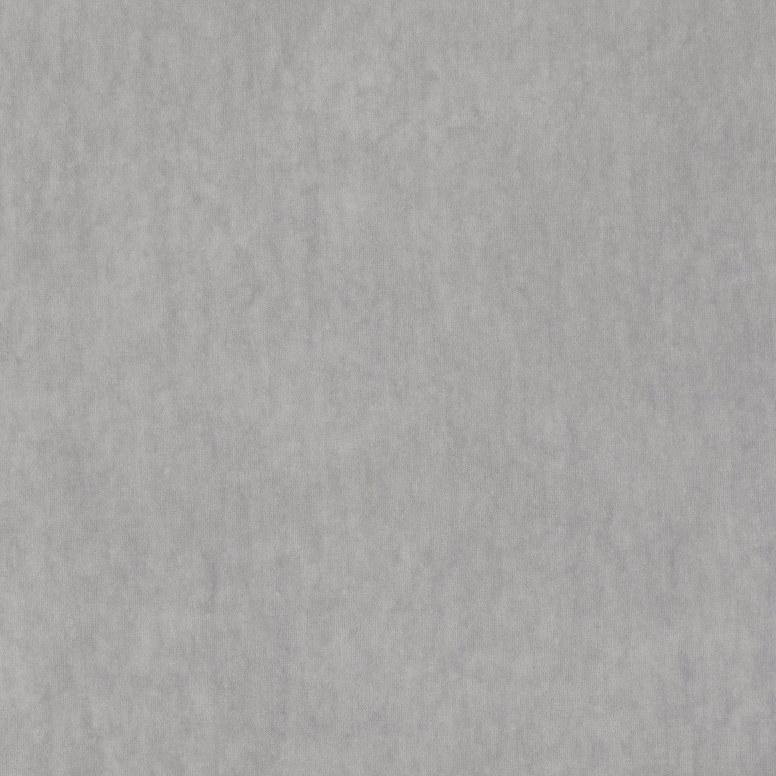 Cool silver-grey textile swatch with softly brushed, mottled vertical tonal texture