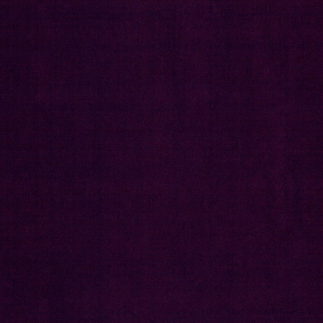 Deep aubergine textile with subtle crosswoven, softly mottled surface