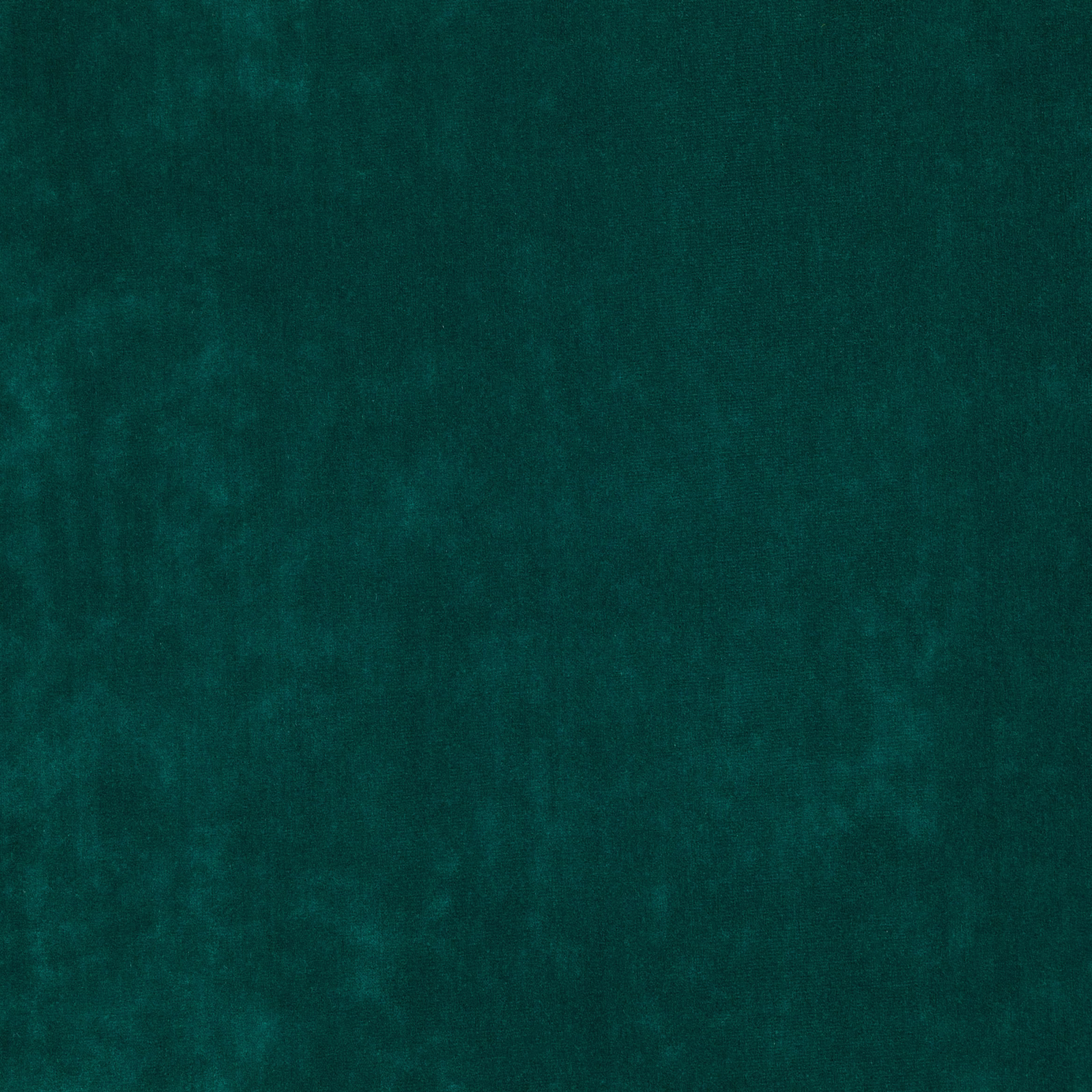 Deep evergreen teal fabric with subtle cloudy mottling and a softly brushed-looking surface