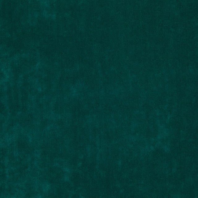 Deep evergreen teal fabric with subtle cloudy mottling and a softly brushed-looking surface
