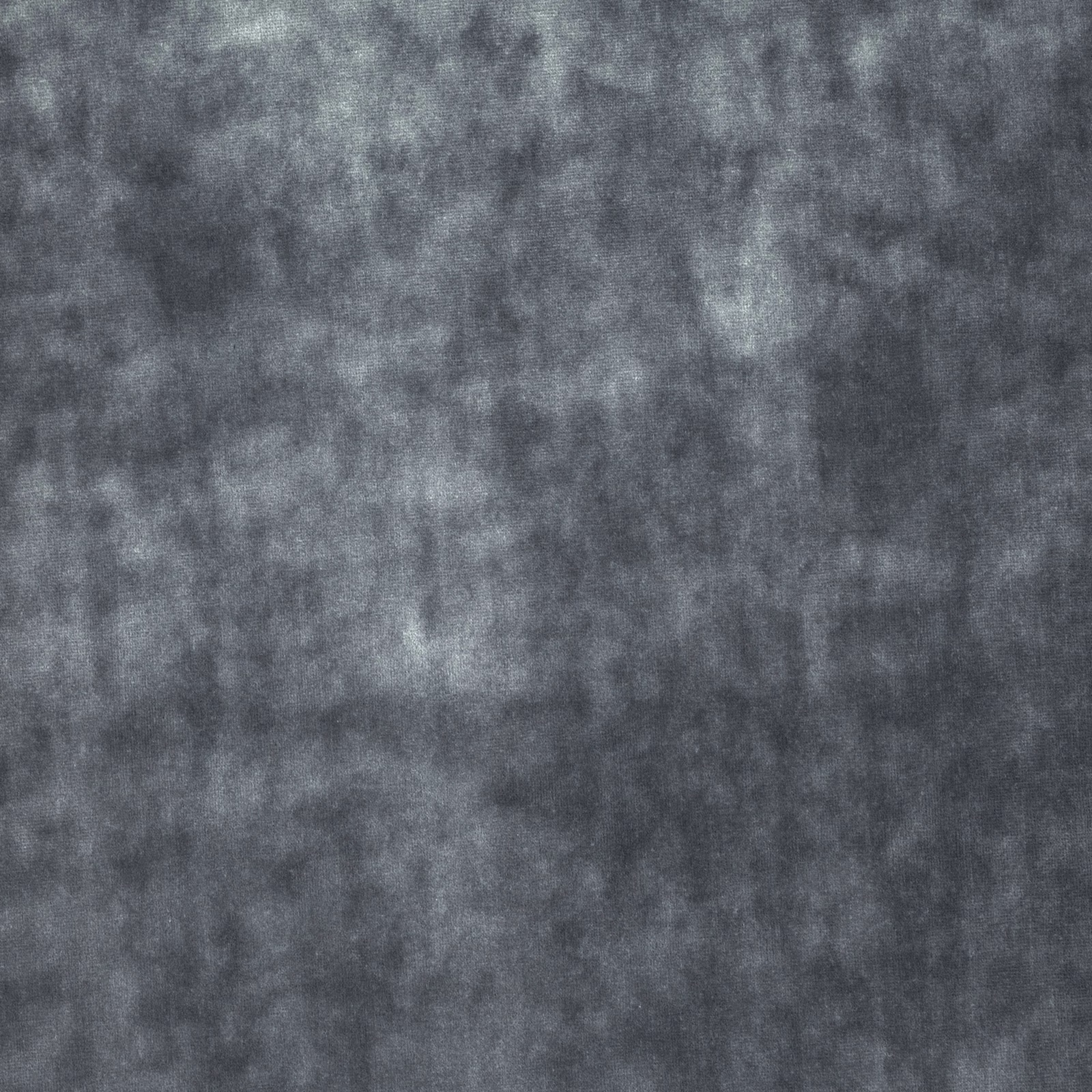 Close-up of dark Indian Ink charcoal fabric with cloudy grey tonal texture
