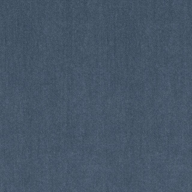 Dark slate blue-grey upholstery textile with subtle vertical striations and flecked texture