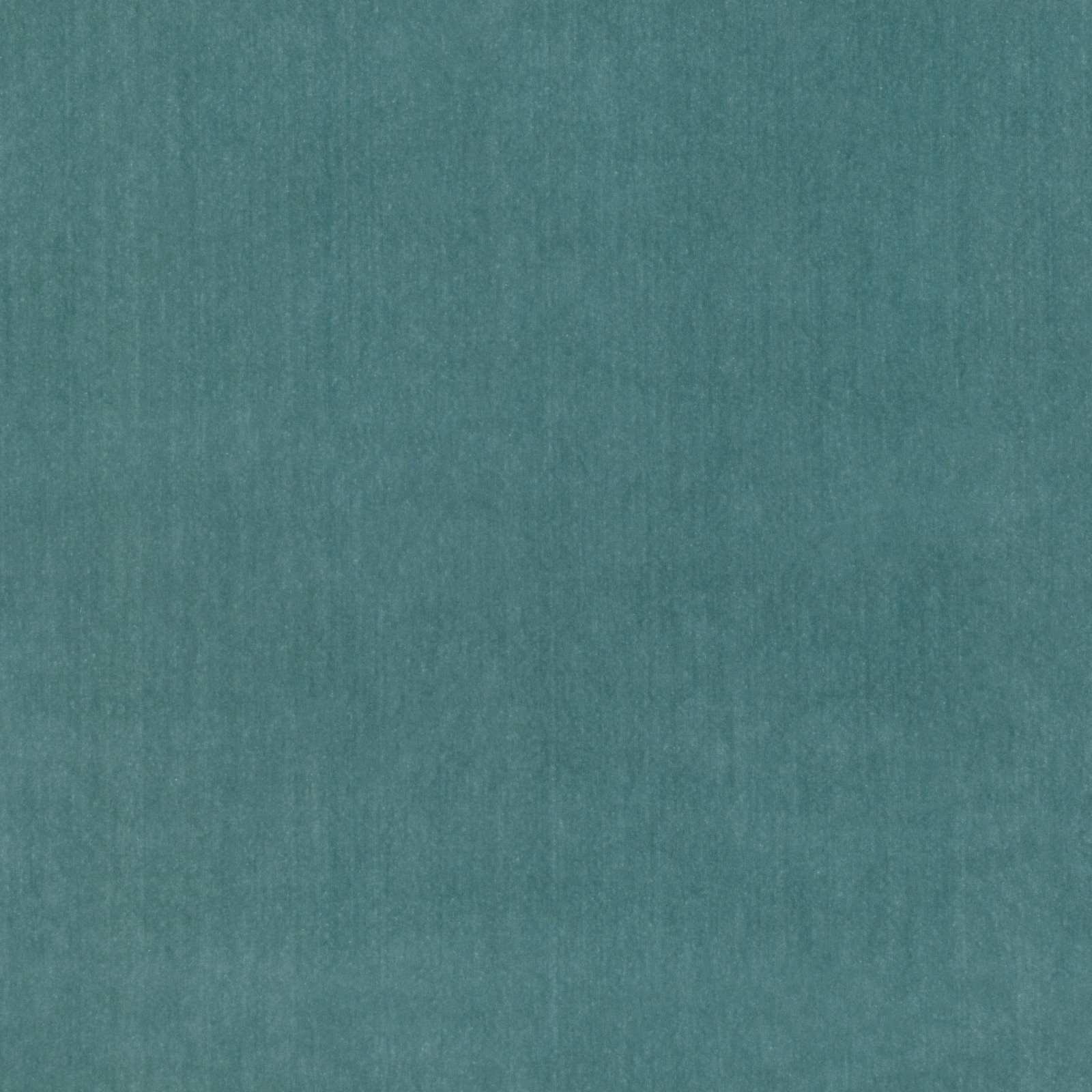 Muted mineral teal fabric with fine vertical striation and softly varied surface texture