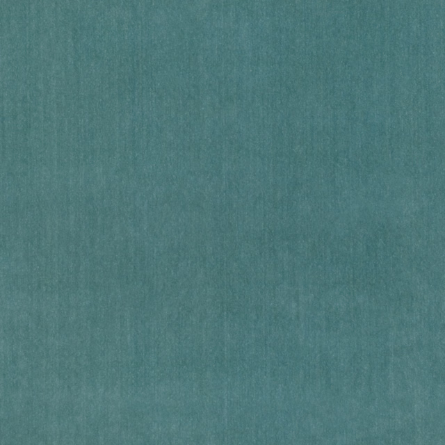 Muted mineral teal fabric with fine vertical striation and softly varied surface texture