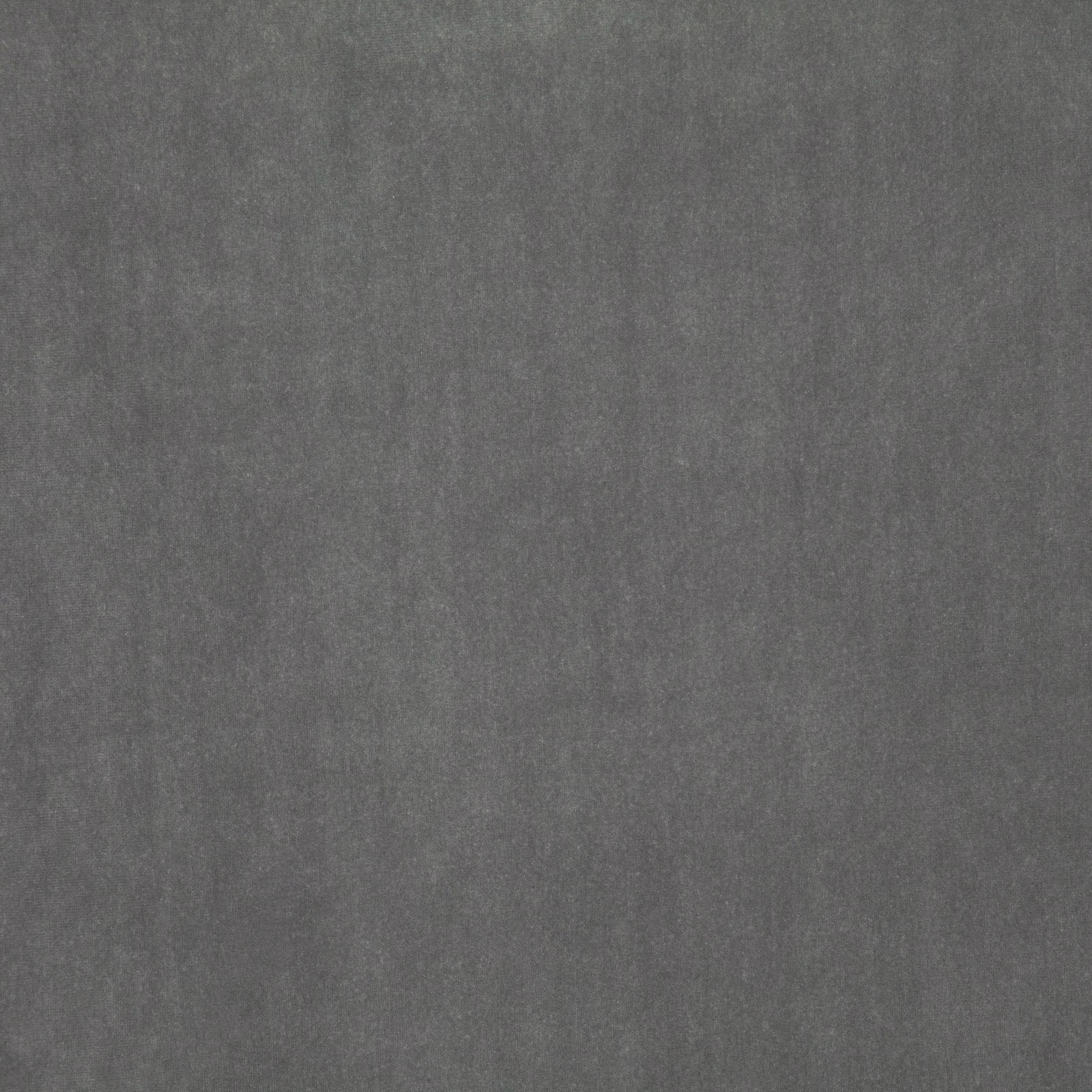 Close view of cool Swedish grey fabric with a softly mottled brushed texture