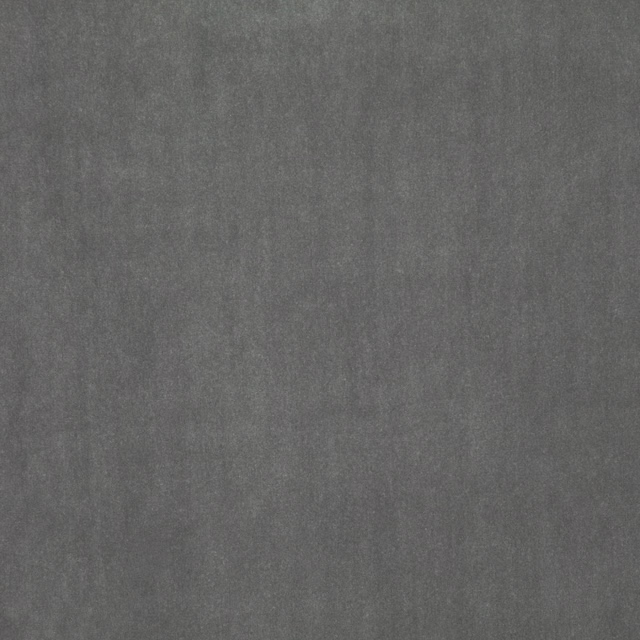 Close view of cool Swedish grey fabric with a softly mottled brushed texture