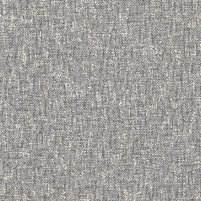 Cool silver-grey woven textile with charcoal flecks and a dry, tactile surface