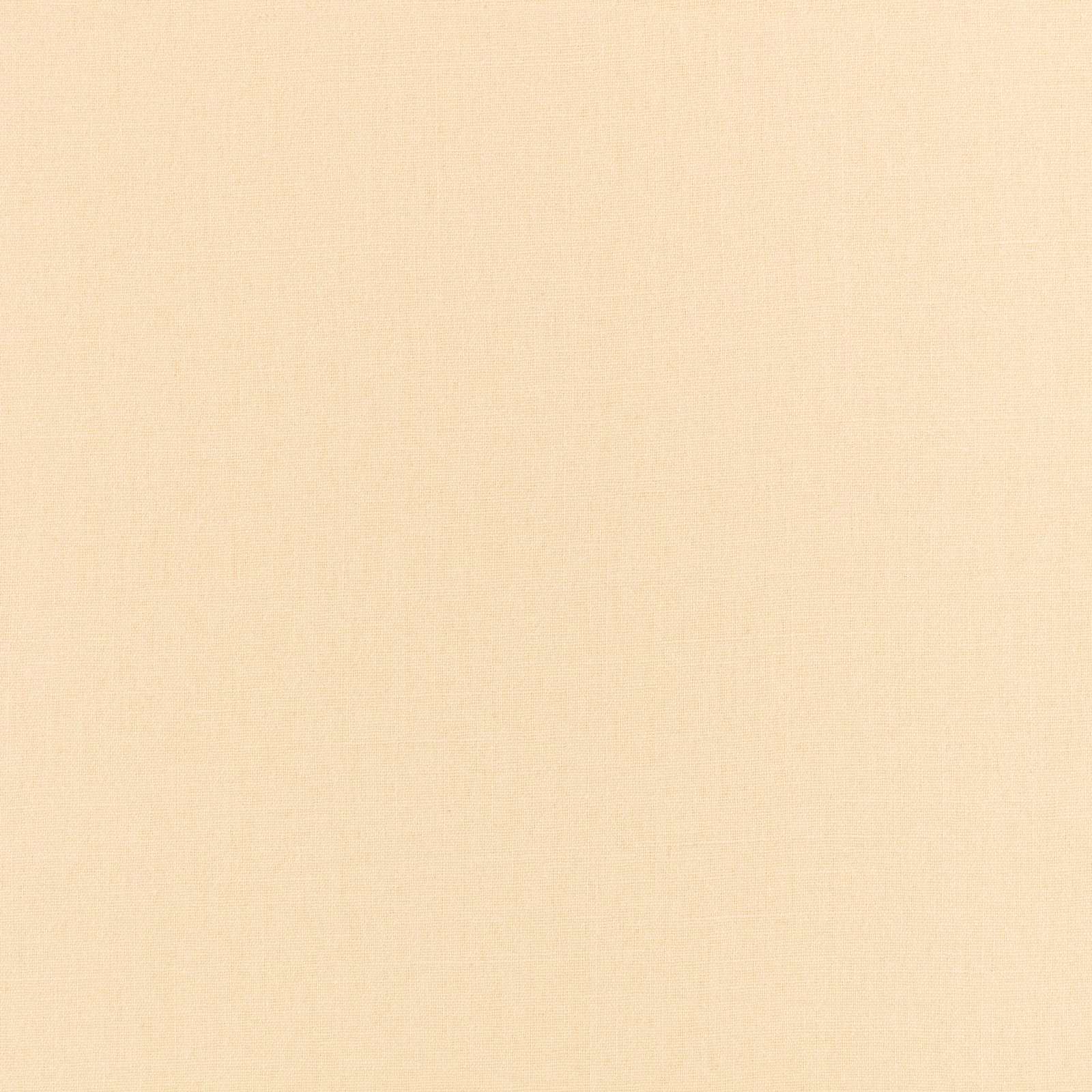 Pale butter-cream Flax fabric showing a fine, softly irregular woven texture