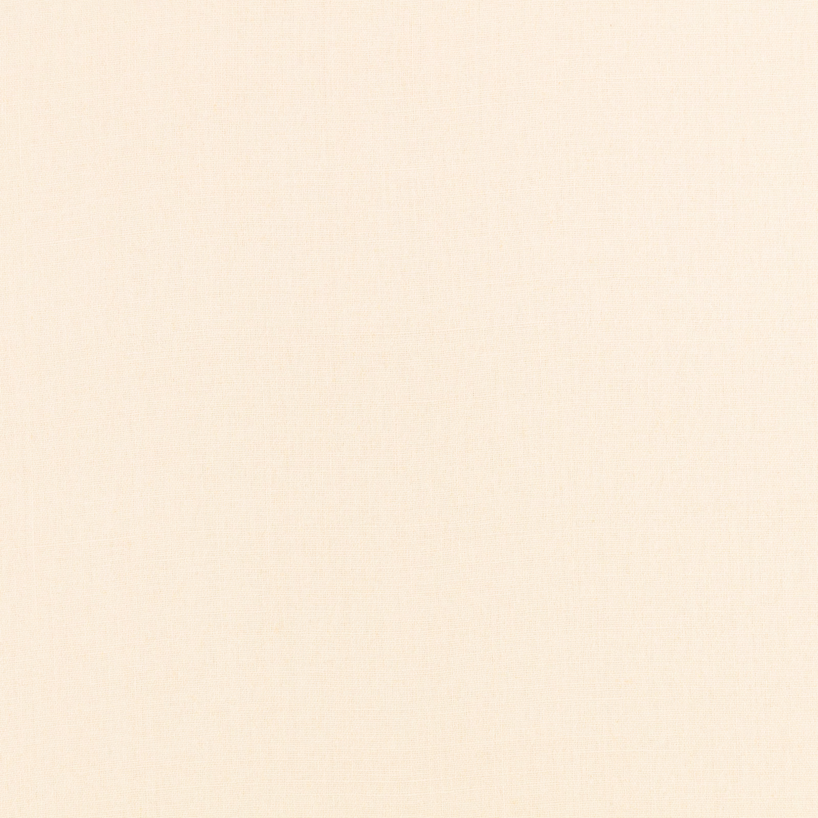 Warm ivory Flax Calico fabric showing a fine, softly textured plain weave