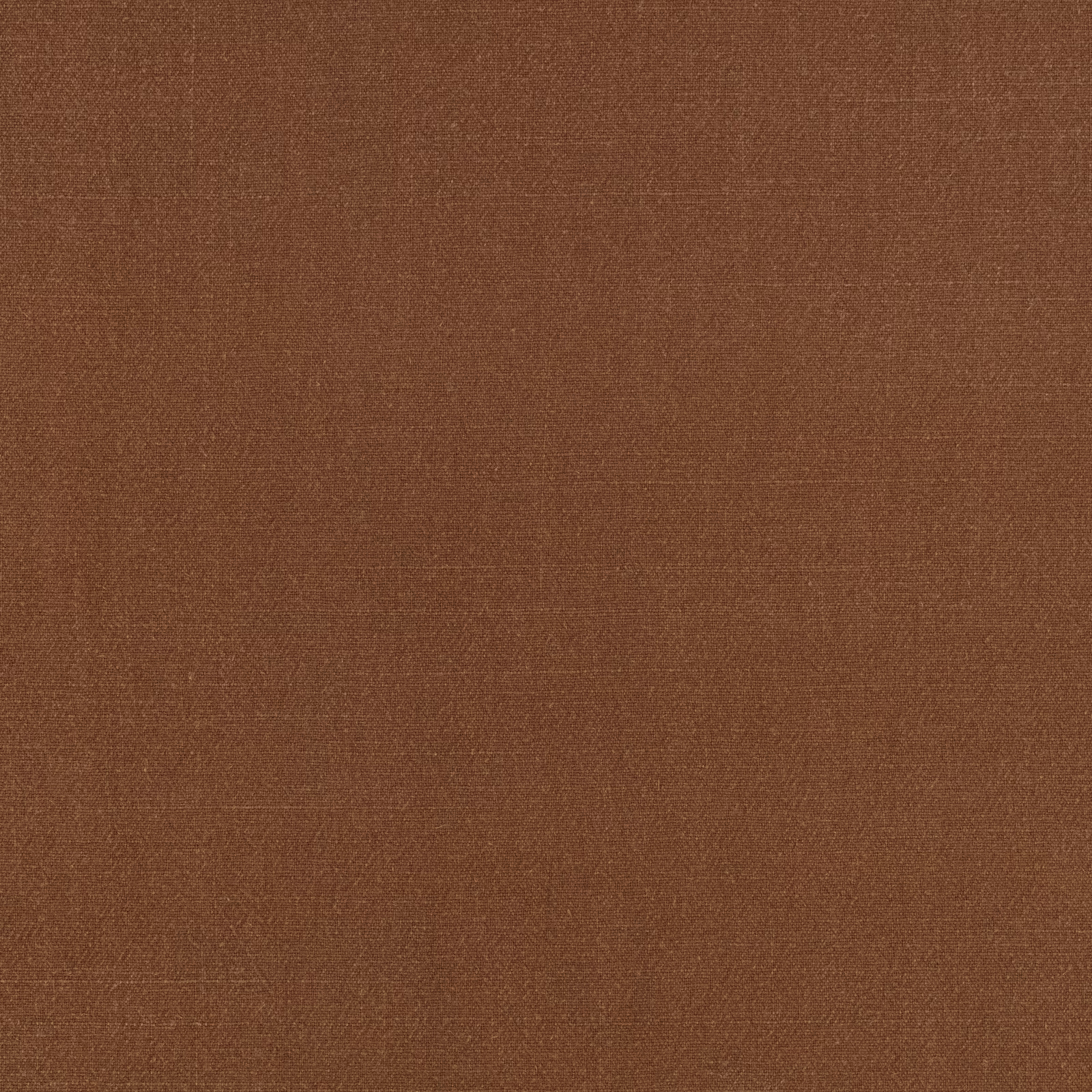 Warm clove-brown plain weave with fine crosshatch texture and matte russet depth