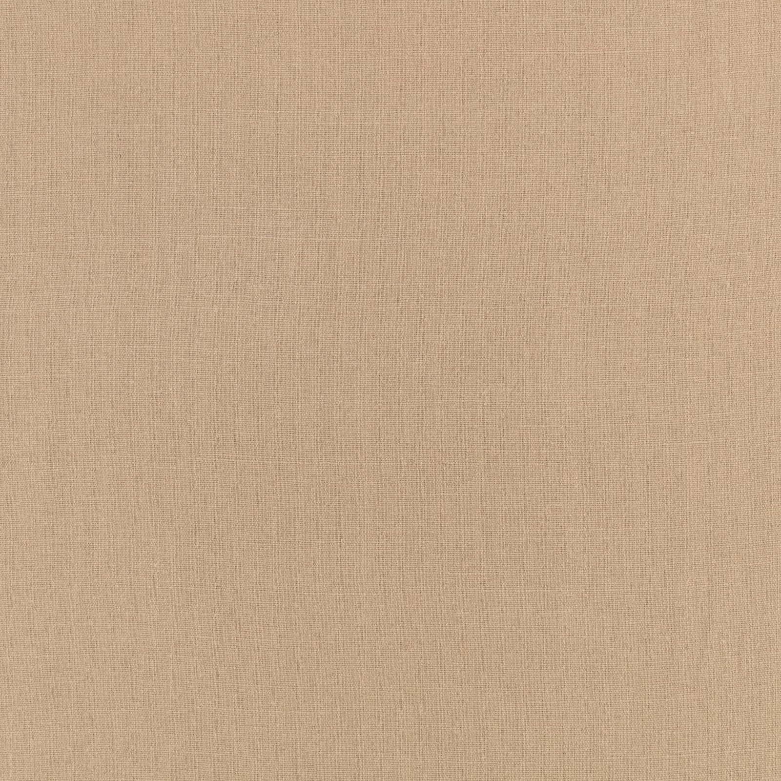 Warm flax-beige plain weave with fine vertical and horizontal slubs