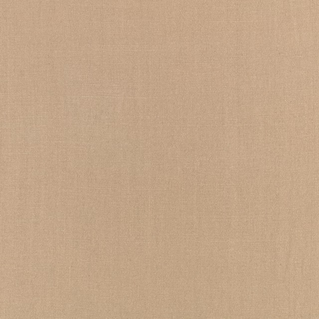 Warm flax-beige plain weave with fine vertical and horizontal slubs
