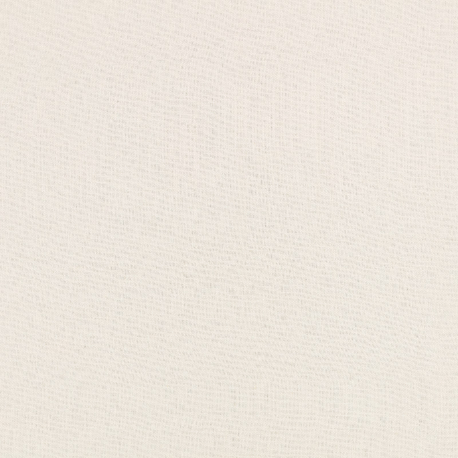 Pale flax white fabric with a fine, softly irregular woven surface