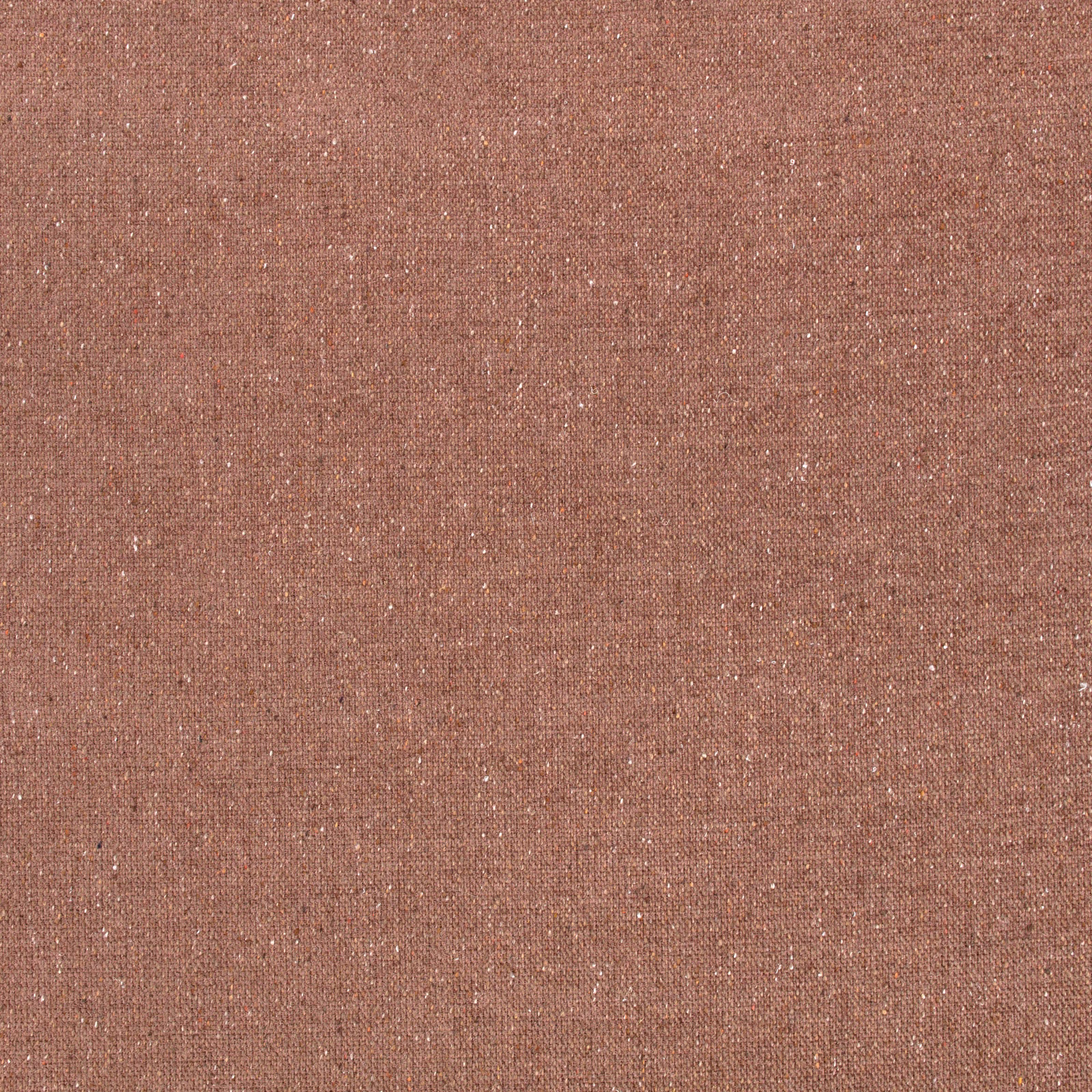 Warm clay-brown woven ground with fine pale flecks and subtle texture