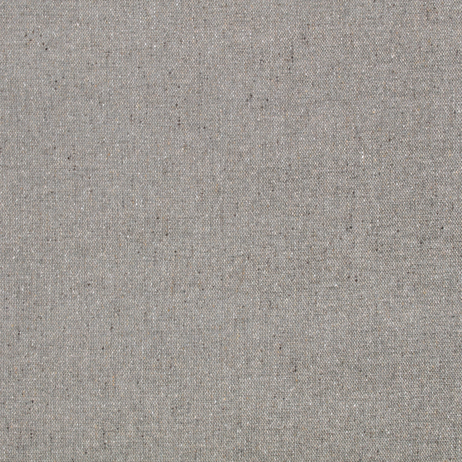 Close-up of cool grey plain weave with fine charcoal and white flecks
