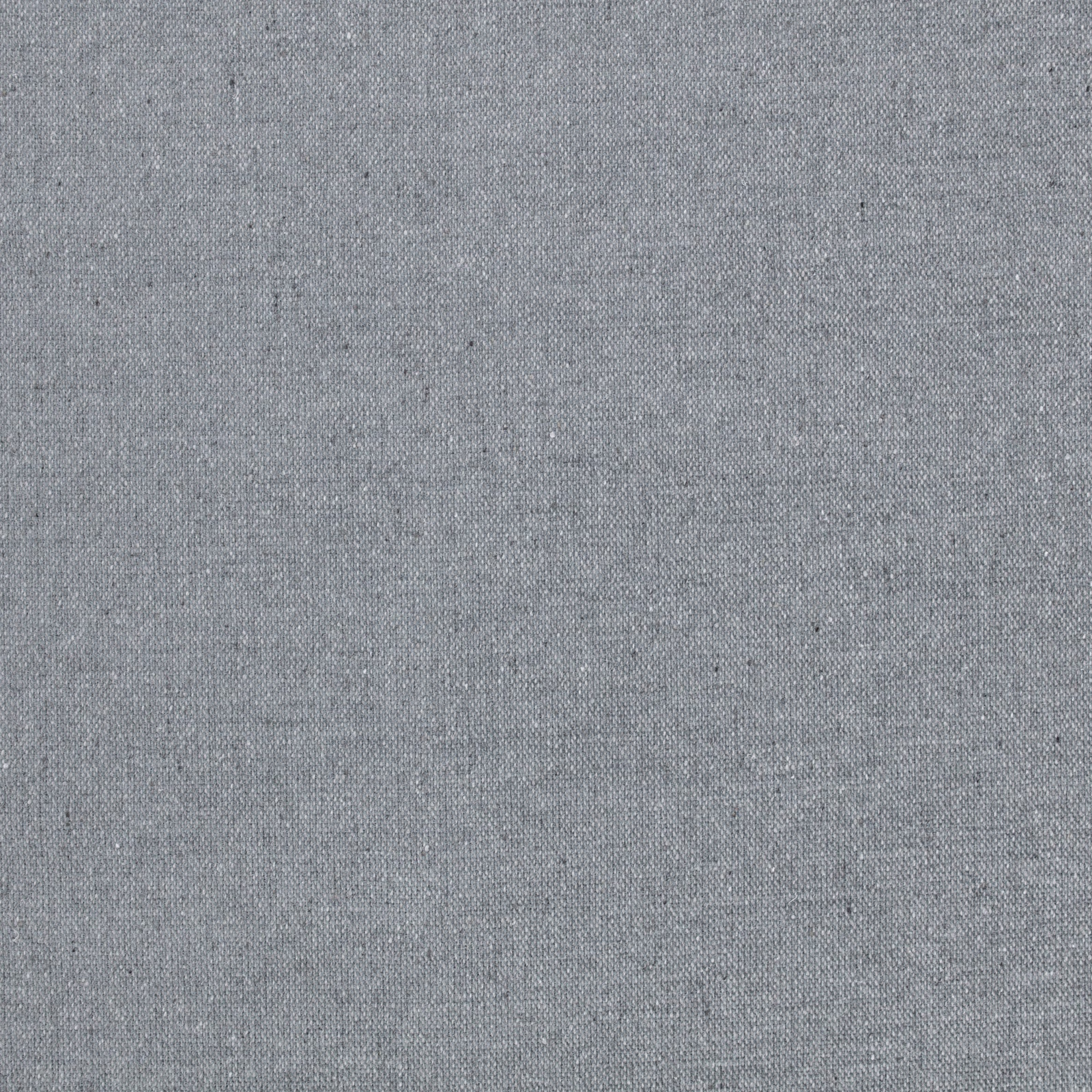 Cool mineral grey woven swatch with fine darker flecks and subtle heathered texture