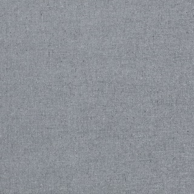 Cool mineral grey woven swatch with fine darker flecks and subtle heathered texture