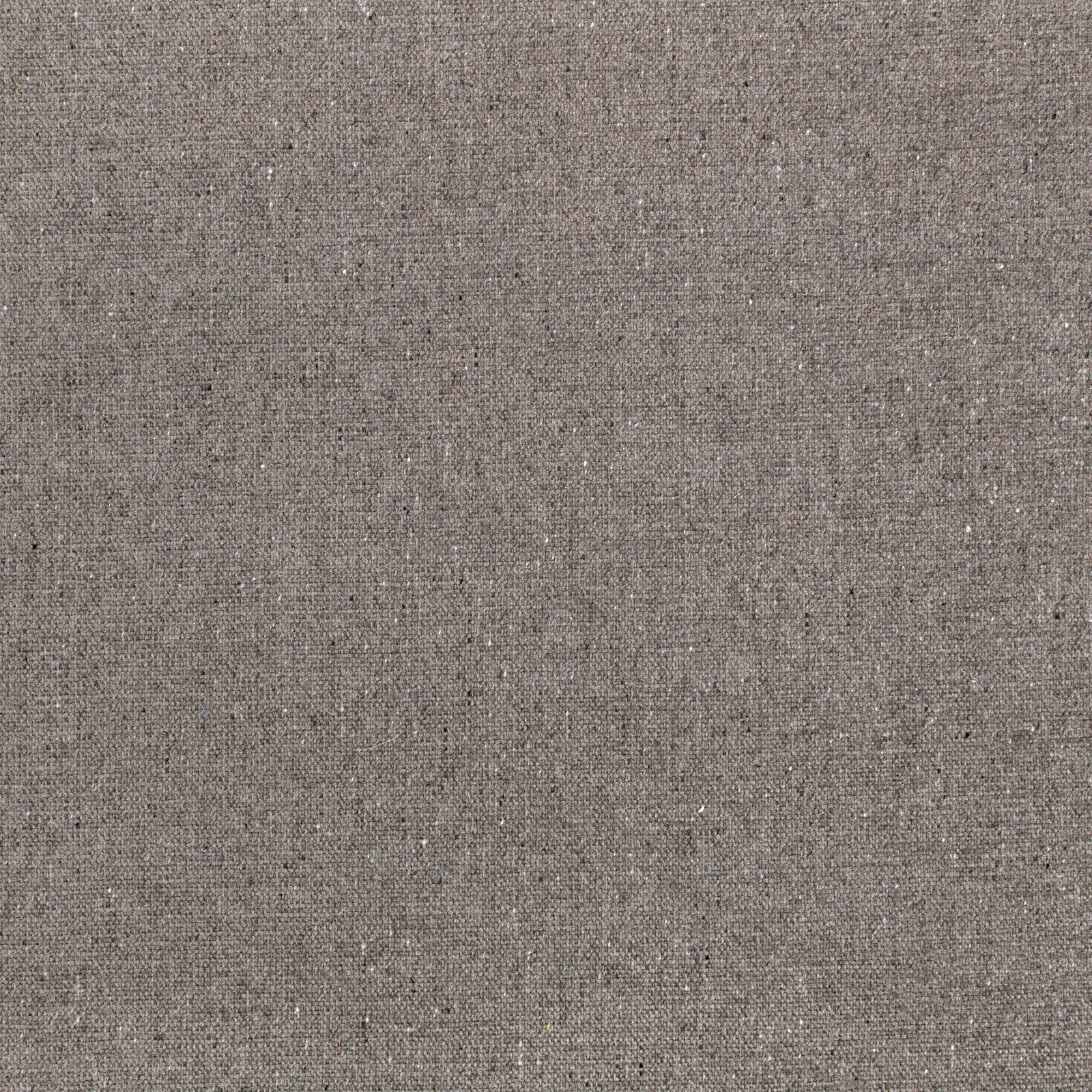 Close-up of taupe-grey Fleck Eco Pumice weave with pale flecks and fine texture