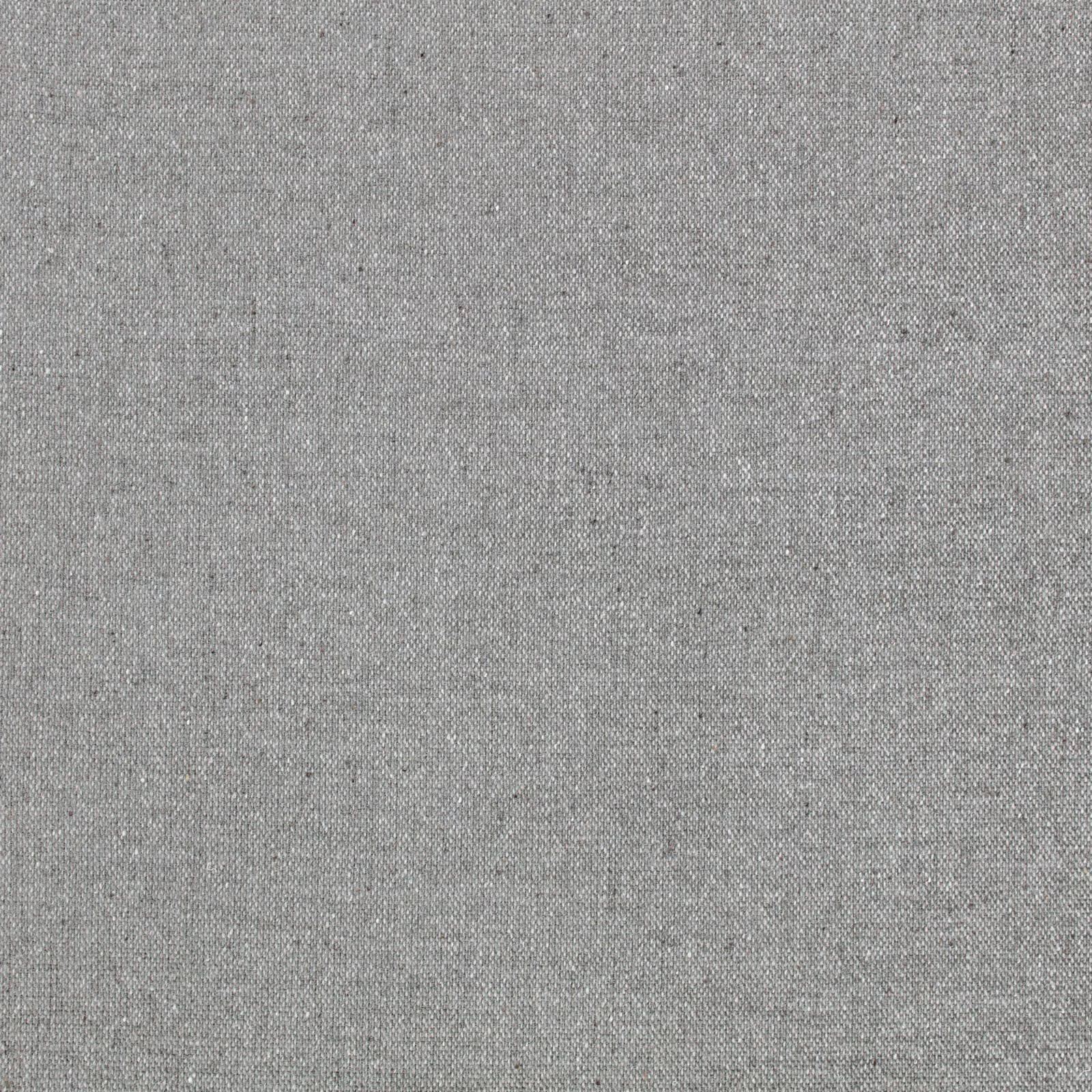 Close-up of cool Swedish Grey with fine woven flecks and subtle tonal variation