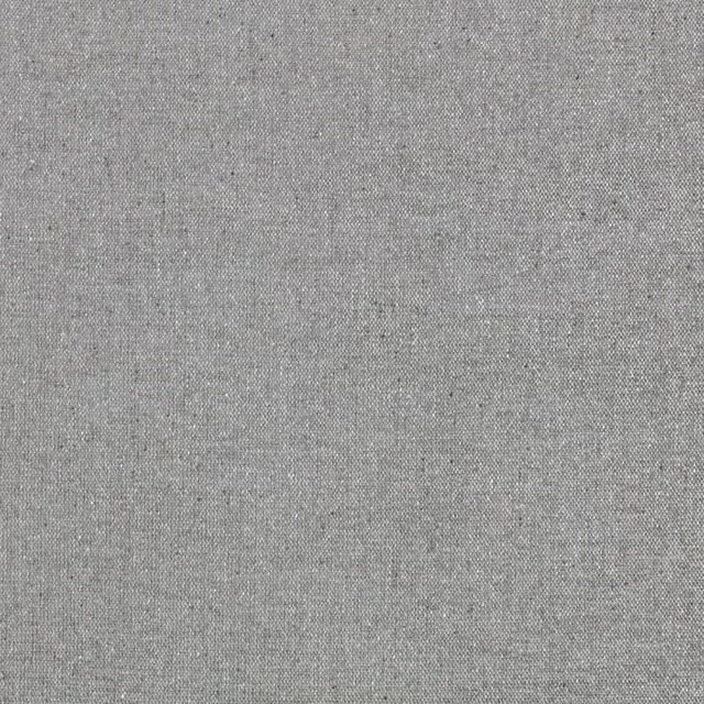 Close-up of cool Swedish Grey with fine woven flecks and subtle tonal variation