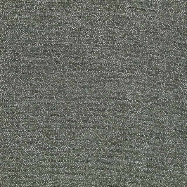 Close-up of charcoal-grey fabric with a dense, finely flecked woven texture