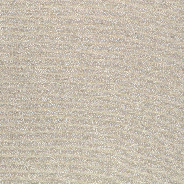 Warm flax-beige woven swatch with fine pale flecks and subtle horizontal texture