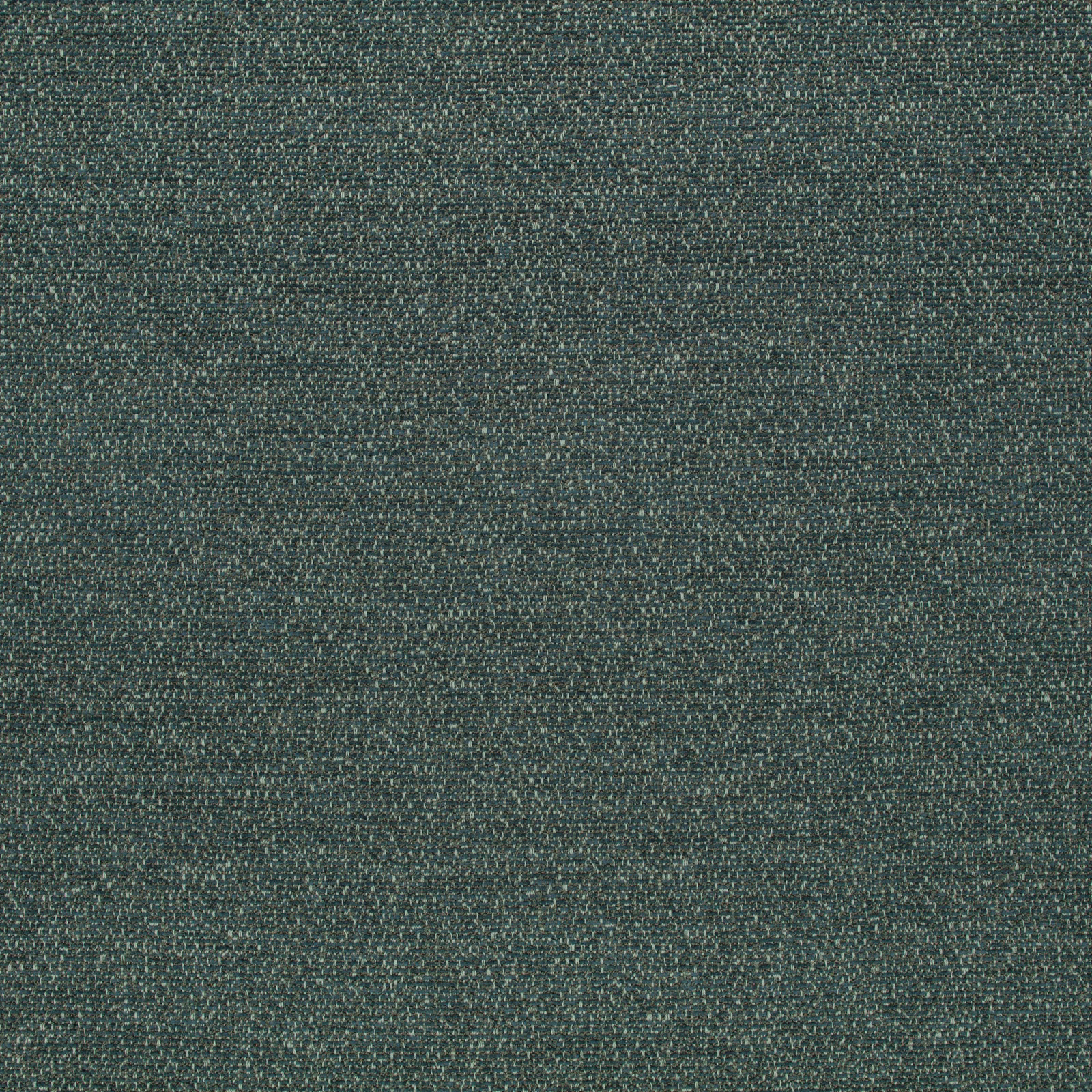 Dark blue-green woven swatch with fine flecks and a close textured surface