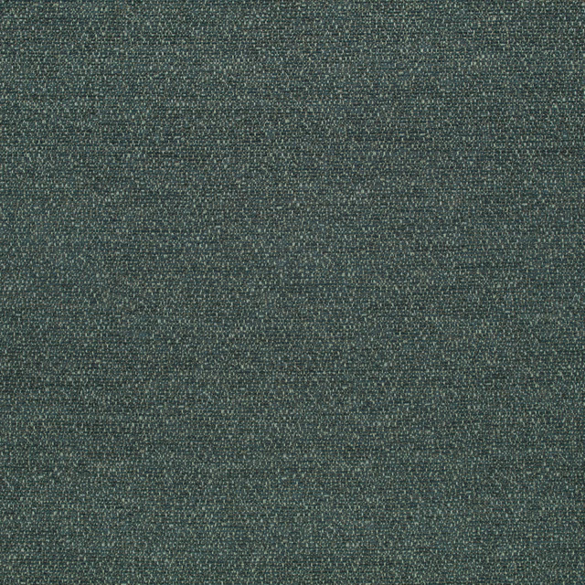 Dark blue-green woven swatch with fine flecks and a close textured surface
