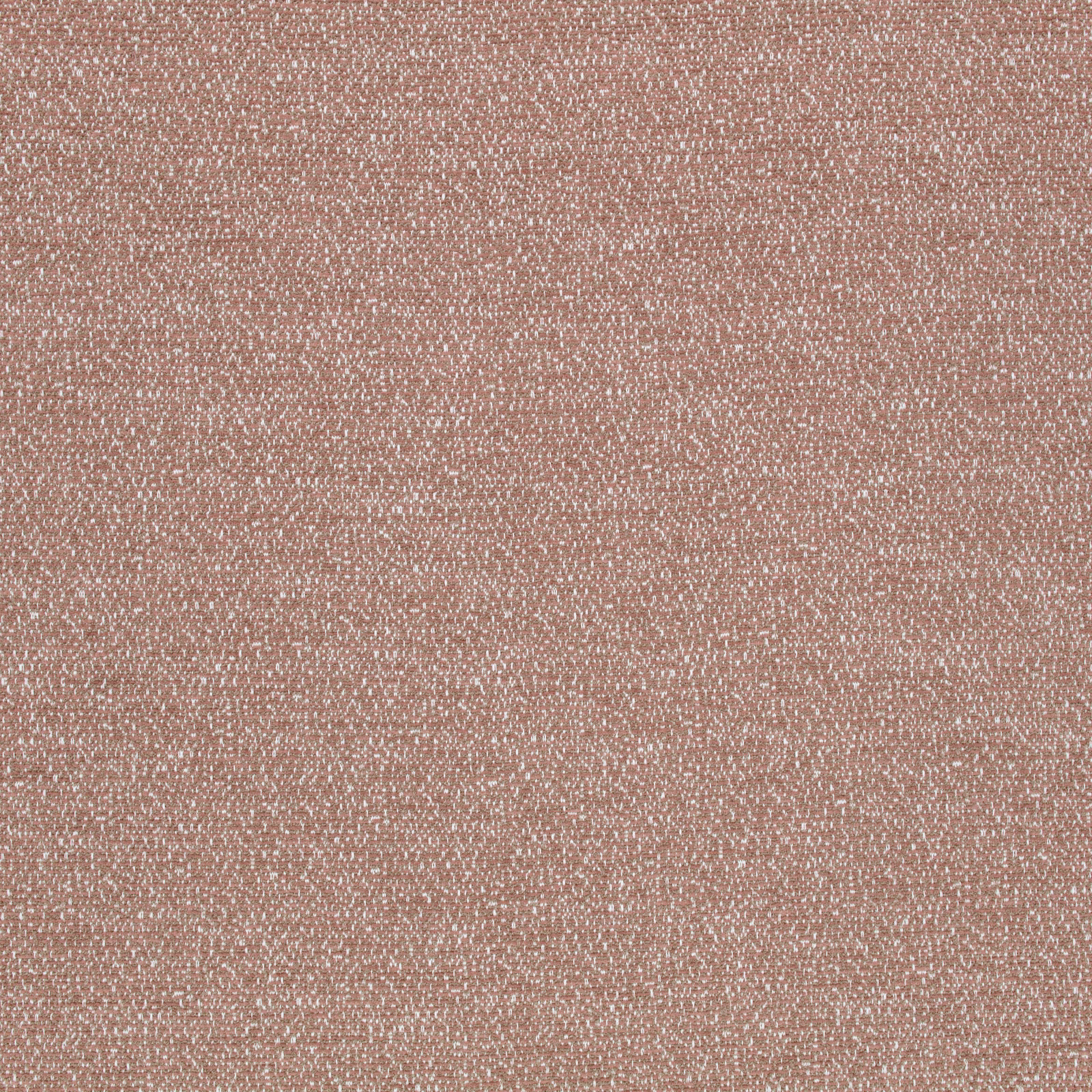 Close-up of dusty rose pink woven fabric with fine pale flecks and subtle horizontal texture