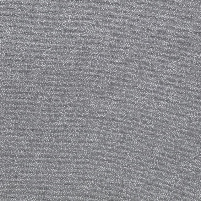 Cool steel-grey fabric swatch with a dense, finely mottled woven texture