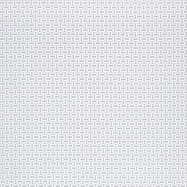 Cool soft grey fabric with a small interlocking geometric basket weave