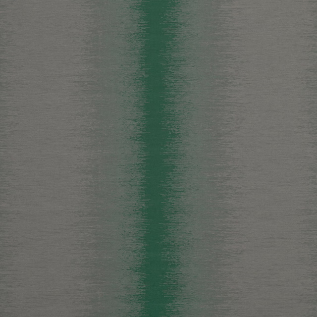 Charcoal grey woven fabric with a blurred vertical forest-green stripe