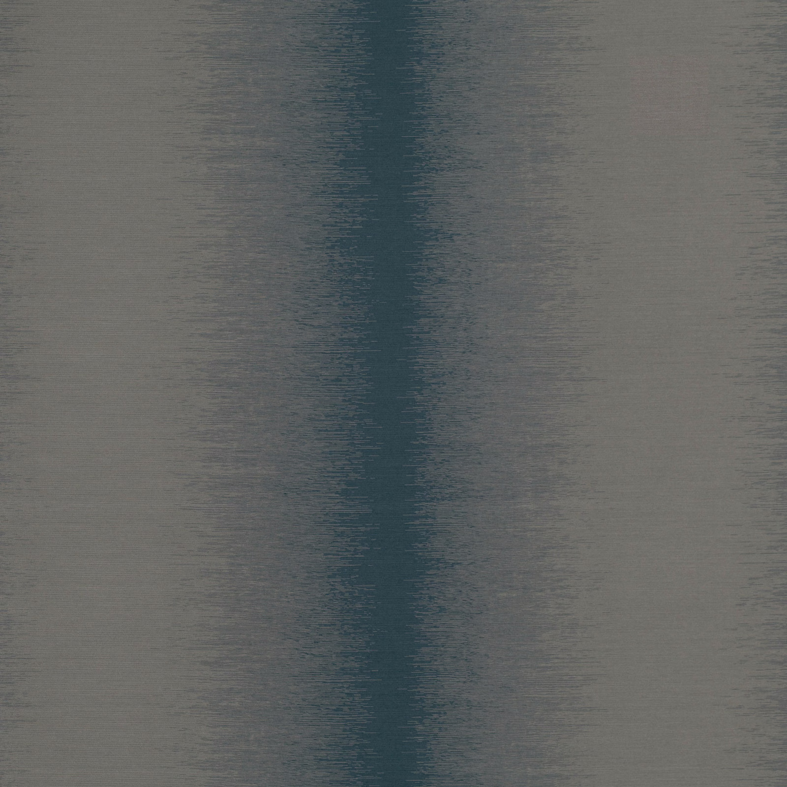 Charcoal teal and grey vertically banded fabric with a softly brushed horizontal texture
